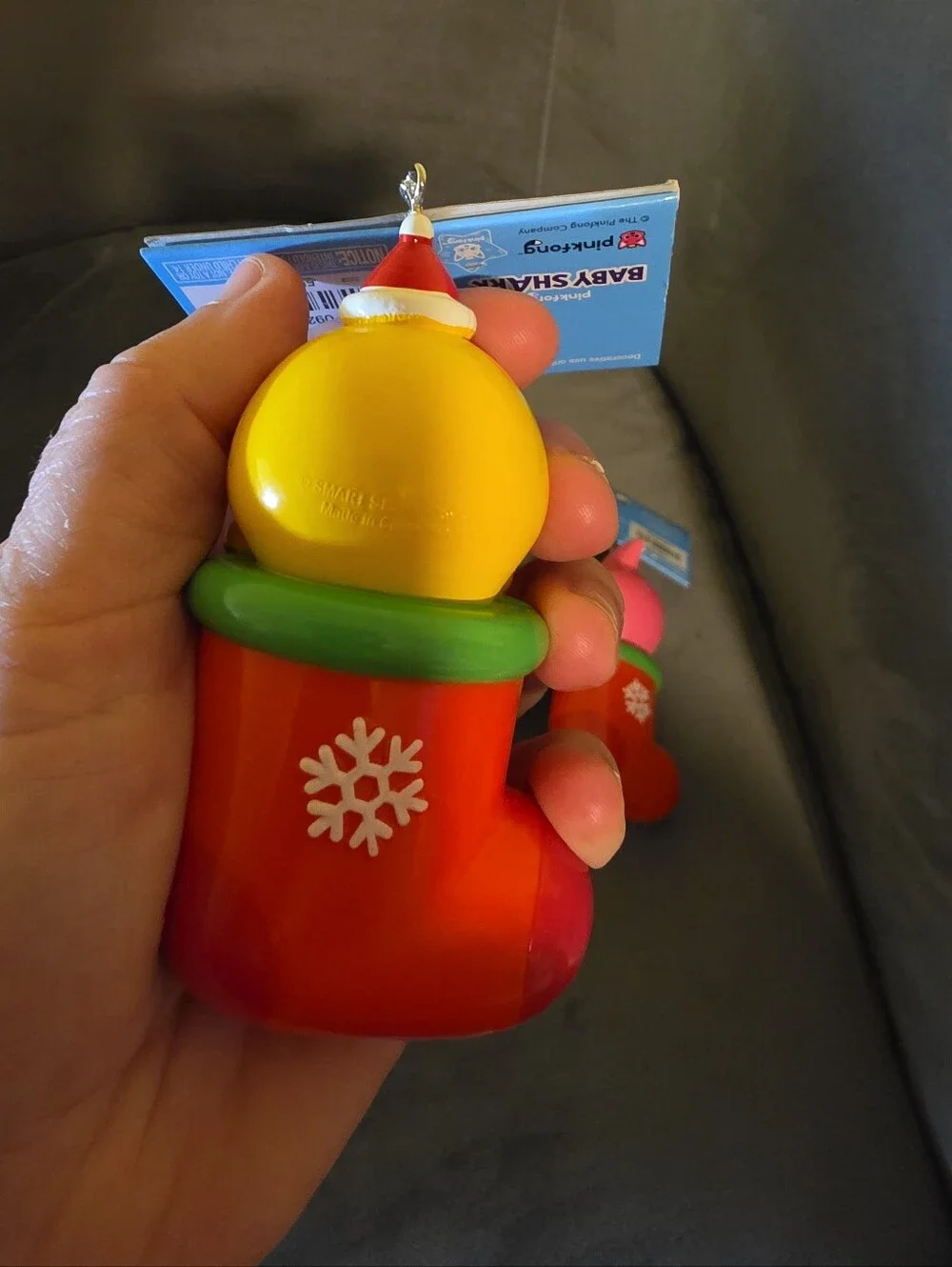 NWT Baby Mama Daddy Shark In Stockings Christmas Tree Ornaments Kurt S. Adler